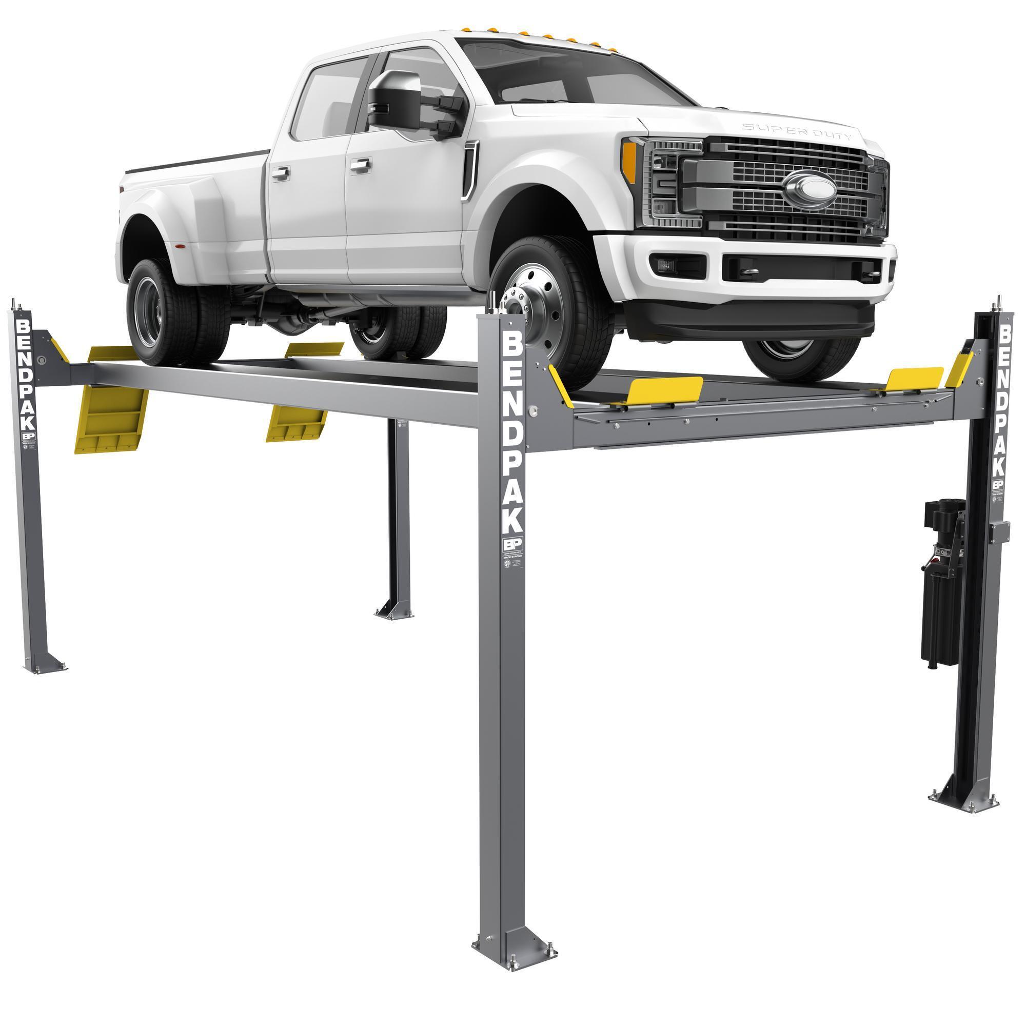 BendPak HDS-14XT Four-Post Lift — 14,000-Lb. Capacity, High-Rise, 227.5in. Runways, 83in. Maximum Rise Height, Model# HDS-14XT